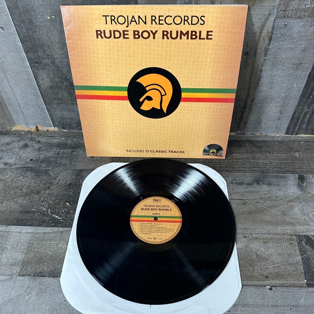 TROJAN RECORDS RUDE BOY RUMBLE LP Vinyl Record